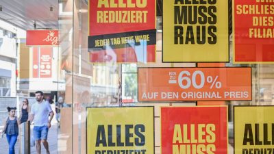 Pleite von bis zu 50.000 Geschäften wahrscheinlich: Altmaier will Innenstädte vor Verödung „bewahren“