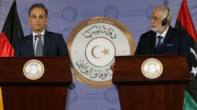 Maas warnt bei Tripolis-Besuch vor militärischer Eskalation in Libyen