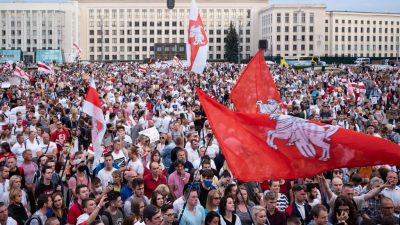 Aufruf zu neuen Protesten gegen Staatschef Lukaschenko in Belarus