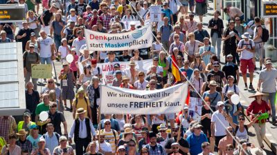Demo-Verbot in Berlin: Querdenken 711 legt Beschwerde bei Berliner Verwaltungsgericht ein