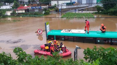 Südkorea: Mindestens 30 Tote bei Erdrutschen und Überschwemmungen