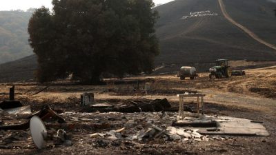 Fortschritte beim Kampf gegen die Brände in Kalifornien