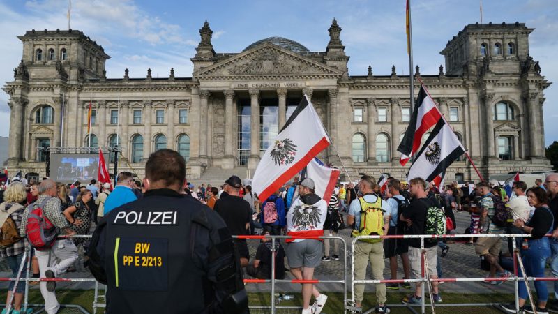 Thüringer Verfassungsschutz: Corona-Demo in Berlin Erfolg für rechte Szene