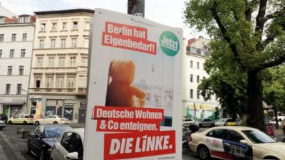 Berliner Linke fordert staatliche Kaufhäuser und massiven Ausbau des Sozialstaats