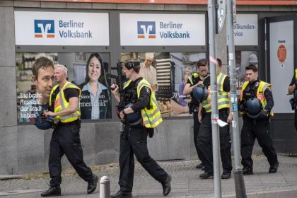 Weiterer Banküberfall in Berlin – Sicherheitsmann erlitt Schussverletzung