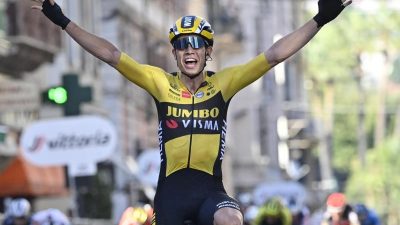 Belgier van Aert gewinnt 111. Rad-Klassiker Mailand-Sanremo