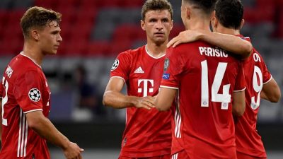 Doublegewinner FC Bayern siegt weiter: Mit 4:1 nach Lissabon