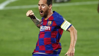 Die Abhängigkeit des FC Barcelona von Lionel Messi