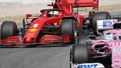 Vettel verbessert mit neuem Ferrari-Chassis