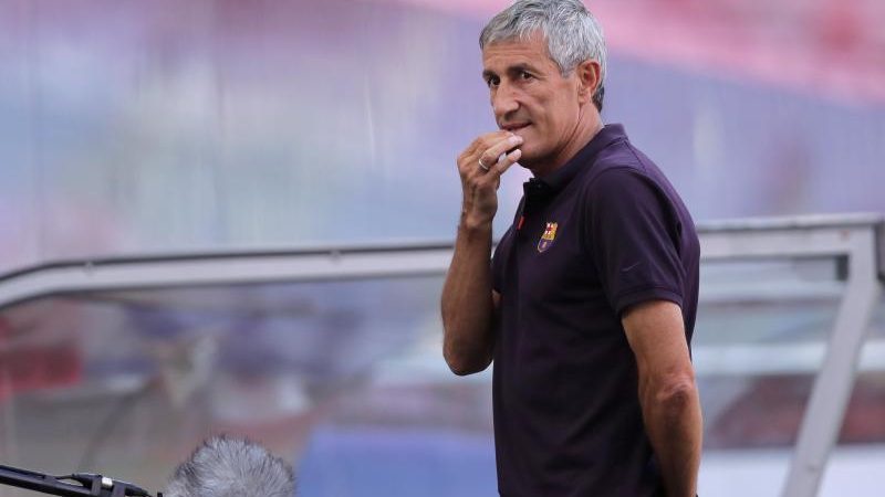 Barça trennt sich von Trainer Quique Setién