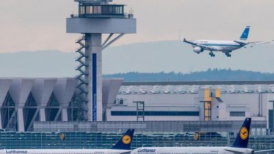 Deutlich weniger Passagiere am Frankfurter Flughafen