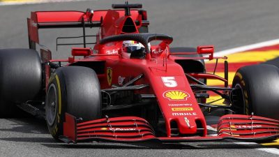 Vettel Letzter vor Belgien-Qualifikation – Hamilton top
