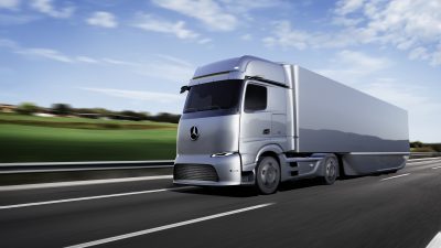 Daimler setzt langfristig bei Lastwagen auf Batterie und Brennstoffzelle