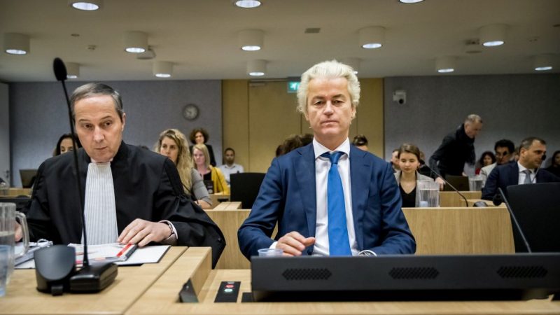 Gericht bestätigt Urteil gegen niederländischen Politiker Geert Wilders