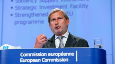 Hahn macht Druck: Haushaltskommissar forciert neue EU-Anleihen ab 2021