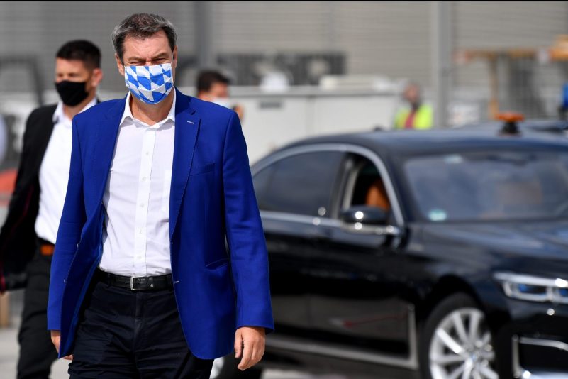 München: Maskenpflicht auf Demos ab Samstag – Söder will bei Querdenken-Demo hart durchgreifen