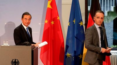 Außenminister-Treffen: Maas besorgt über Hongkong und Lage der Uiguren in China