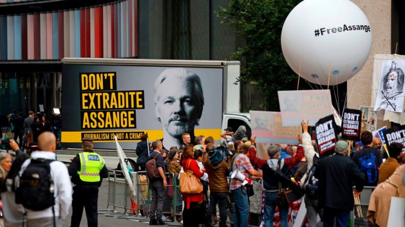 London: Auslieferungsverfahren gegen Wikileaks-Gründer Assange fortgesetzt