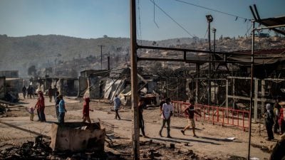 Laschet: NRW nach Brand in Moria zur Aufnahme von bis zu tausend Migranten bereit