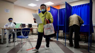 Entscheidender Tag der russischen Regionalwahlen – ohne Nawalny, den aussichtsreichsten Oppositionskandidaten