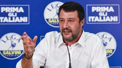 Der Fall Salvini: Ein Innenminister, der sein Land geschützt hat, muss jetzt vor Gericht