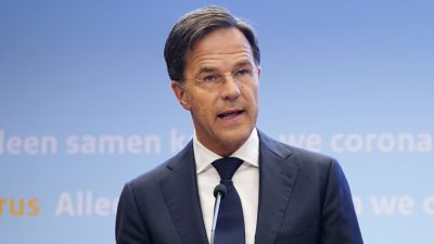 Niederlande verhängen „Teil-Lockdown“ – Ministerpräsident Rutte: „Wir müssen strenger sein“
