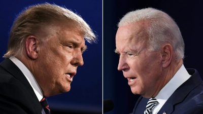 Wortgefechte zwischen Trump und Biden – Teil 1: Neue Verfassungsrichterin und Gesundheitssystem + Live-Debatte