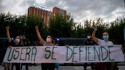 Teile Madrids wegen steigender Corona-Zahlen abgeriegelt