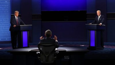 USA: Erstes Fernsehduell zwischen Trump und Biden