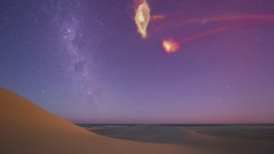 50-jähriges Rätsel: Massiver Halo um Magellansche Wolken erklärt mysteriösen Gasstrom zur Milchstraße
