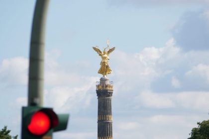 Hoher Sachschaden an Berliner Siegessäule