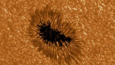 Riesen-Teleskop nimmt gestochen scharfe Bilder der Sonne auf
