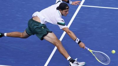 Aus dem Schatten in die Loge: Struff fordert Djokovic