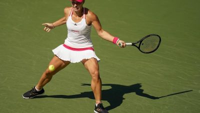 Kerber verliert Tennis-Achtelfinale der US Open