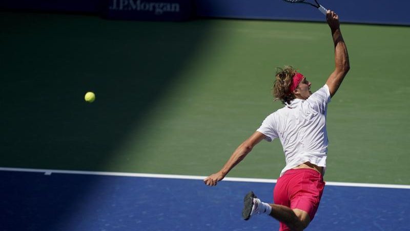 Tennisprofi Zverev erstmals im Viertelfinale der US Open