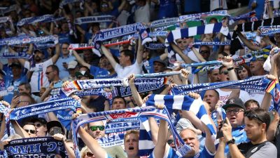 Ost-West-Konflikt um Zuschauer: 7500 Fans in Rostock