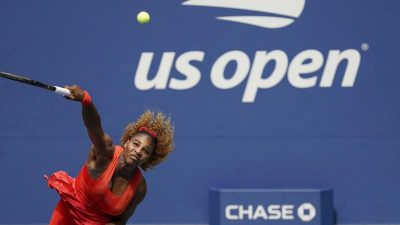 Serena Williams in New York nach Kraftakt im Halbfinale