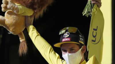 Kragh Andersen gewinnt 14. Etappe – Roglic bleibt in Gelb
