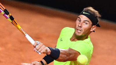 Starkes Comeback von Nadal in Rom