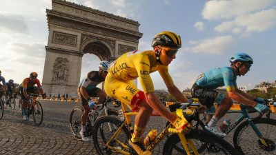 Tadej Pogacar zweitjüngster Gesamtsieger der Tour de France