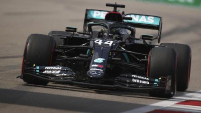 Hamilton fährt zur Pole Position in Sotschi