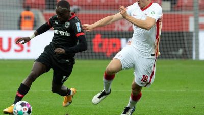 Leverkusen und Leipzig unentschieden im Topspiel