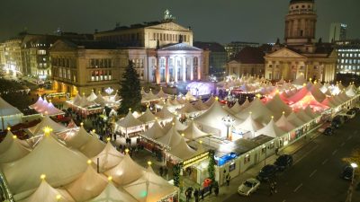 Berlin: Weihnachtsmarkt am Gendarmenmarkt abgesagt