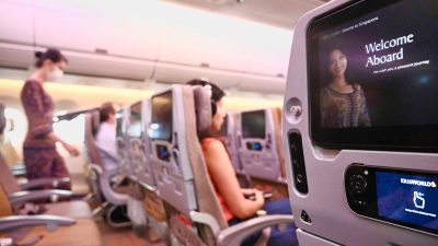 Singapore Airlines: Pop-up-Restaurants in Flugzeugen werden zum Verkaufsschlager