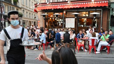 Höchste Corona-Warnstufe in Paris – Komplette Schließung von Bars und Cafés