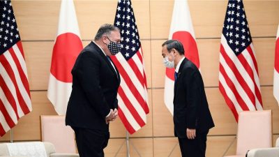 Pompeo prangert beim Japan-Besuch „bösartige Aktivitäten“ Chinas an