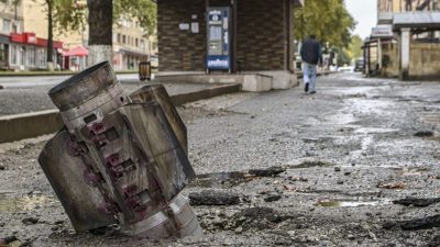 Berg-Karabach: Hälfte der Bevölkerung auf der Flucht