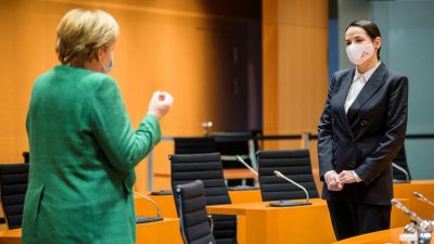 Tichanowskaja bittet bei Treffen mit Merkel um Unterstützung