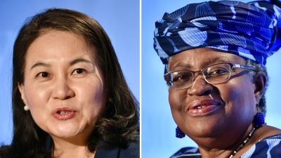 Chefposten der WTO: Von acht Kandidaten noch zwei Frauen im Rennen