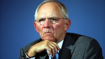 Schäuble beklagt „Globalisierungsrausch“
